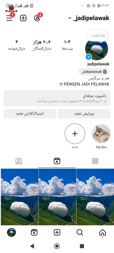 Buy Instagram Page and Telegram Channel | Buy and Sell Social Networks Account For Sale