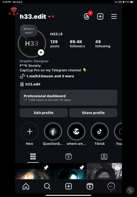 Buy Instagram Page and Telegram Channel | Buy and Sell Social Networks Account For Sale